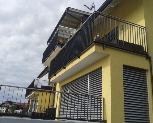 Stahlgeländer für Terrassen und Balkone aus dem Hause Hillerzeder