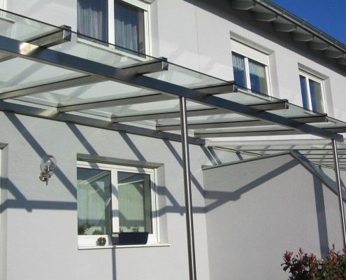 Glasüberdachung aus dem Hause Hillerzeder aus dem Salzburger Land