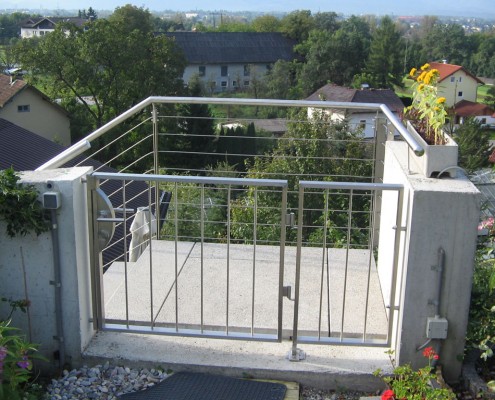 Stiegen und Stiegengeländer aus Stahl aus dem Hause Hillerzeder